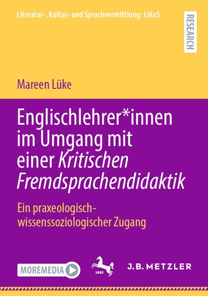 Produktbild: Englischlehrer*innen im Umgang mit einer Kritischen Fremdsprachendidaktik