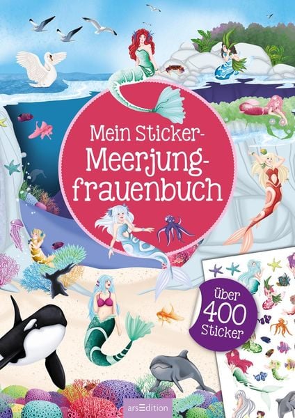 Produktbild: Mein Sticker-Meerjungfrauenbuch