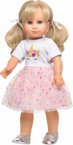 Produktbild: Puppen-Kleid Einhorn Hannah, Gr. 28-35 cm