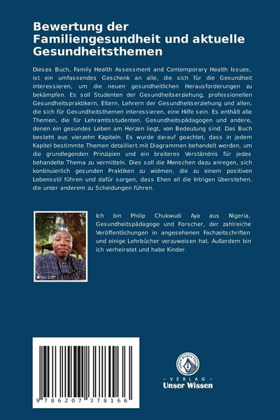 Produktbild: Bewertung der Familiengesundheit und aktuelle Gesundheitsthemen