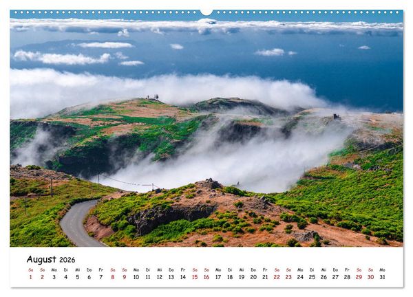 Produktbild: Madeira Magie (hochwertiger Premium Wandkalender 2026 DIN A2 quer), Kunstdruck in Hochglanz