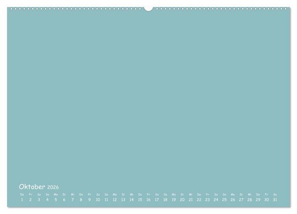 Produktbild: Regenbogen Kinder Bastelkalender - Zum Selbstgestalten - DIY Kreativ-Kalender (Wandkalender 2026 DIN A2 quer), CALVENDO Monatskalender