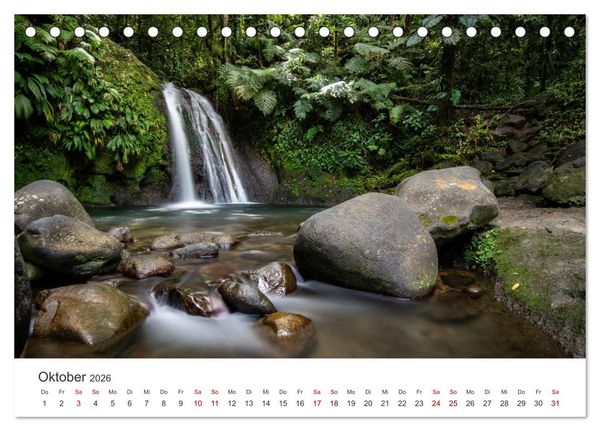 Produktbild: Guadeloupe, Trauminsel der Franz&ouml;sische Antillen (Tischkalender 2026 DIN A5 quer), CALVENDO Monatskalender