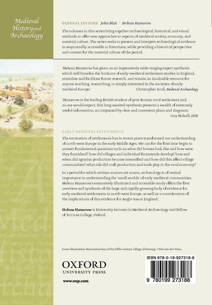Produktbild: Early Medieval Settlements
