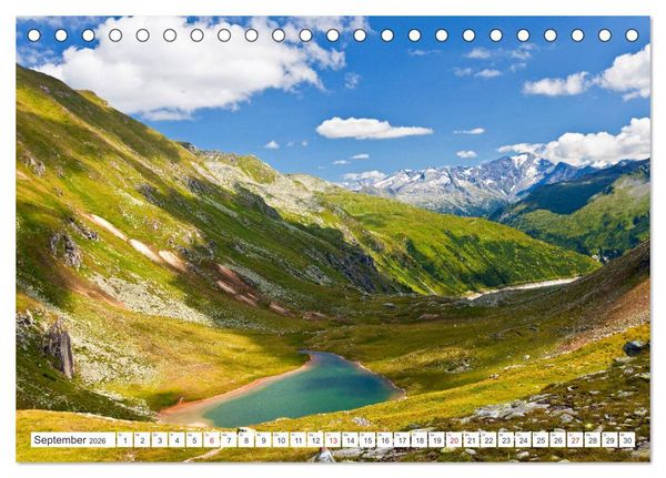 Produktbild: Das sch&ouml;ne Gasteinertal (Tischkalender 2026 DIN A5 quer), CALVENDO Monatskalender