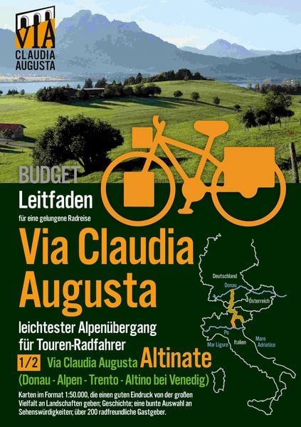 Produktbild: Rad-Route Via Claudia Augusta 1/2 Altinate Budget
