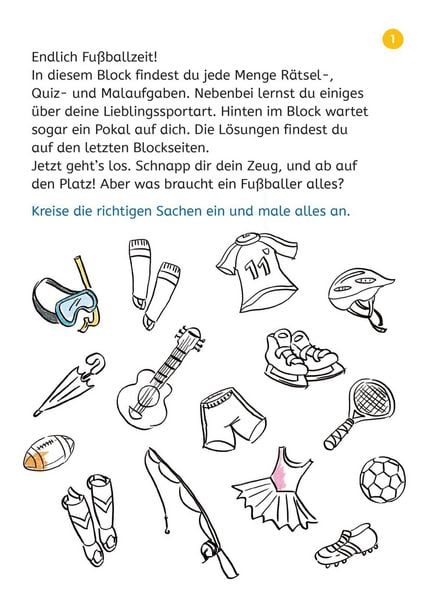 Produktbild: Mein supercooler Fu&szlig;ballblock