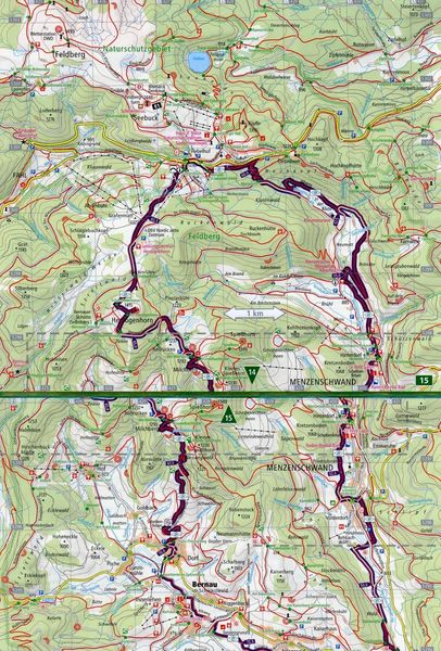 Produktbild: Albsteig, Schwarzwald, Albbruck - Feldbergpass, St. Blasien 1:35 000