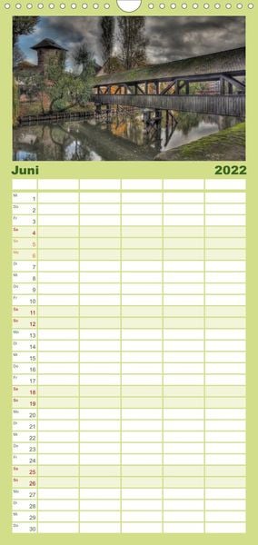 Produktbild: Familienplaner Meine Stadt N&uuml;rnberg (Wandkalender 2022 , 21 cm x 45 cm, hoch)