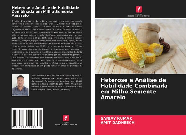 Produktbild: Heterose e An&aacute;lise de Habilidade Combinada em Milho Semente Amarelo