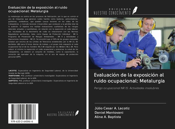 Produktbild: Evaluaci&oacute;n de la exposici&oacute;n al ruido ocupacional: Metalurgia