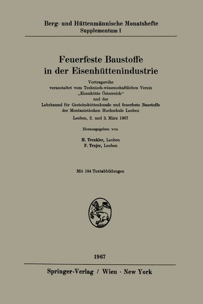 Produktbild: Feuerfeste Baustoffe in der Eisenh&uuml;ttenindustrie
