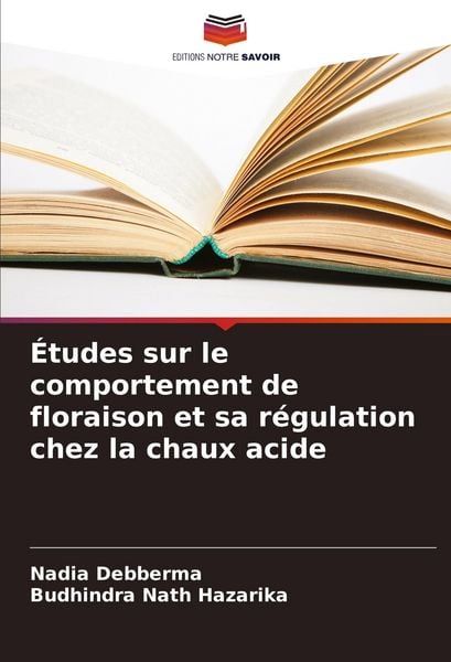 Produktbild: &Eacute;tudes sur le comportement de floraison et sa r&eacute;gulation chez la chaux acide