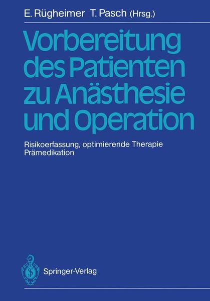 Produktbild: Vorbereitung des Patienten zu An&auml;sthesie und Operation