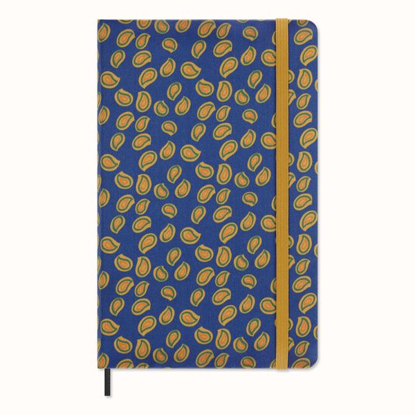Produktbild: Moleskine Silk Kalender, undatiert, 12 Monate, w&ouml;chentlich, large/A5, fester Einband, blau