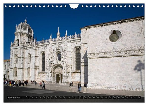 Produktbild: Lissabon &ndash; Portugals Metropole (Wandkalender 2026 DIN A4 quer), CALVENDO Monatskalender
