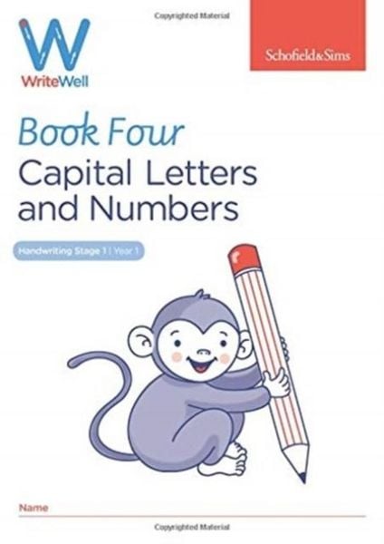 Produktbild: WriteWell 4: Capital Letters and Numbers, Year 1, Ages 5-6