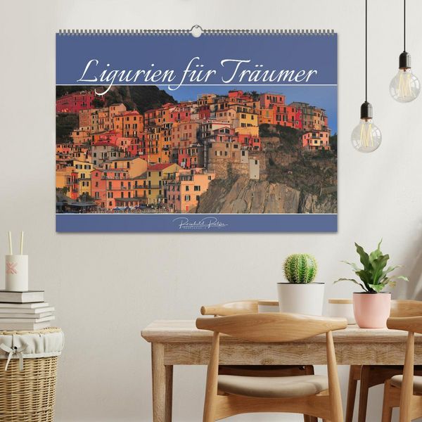 Produktbild: Ligurien f&uuml;r Tr&auml;umer (Wandkalender 2026 DIN A2 quer), CALVENDO Monatskalender