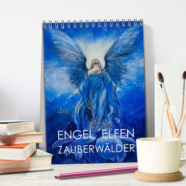 Produktbild: Engel Elfen Zauberw&auml;lder (Tischkalender 2026 DIN A5 hoch), CALVENDO Monatskalender