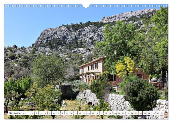 Produktbild: Mallorca GR 221. Weitwandern durch die Serra de Tramuntana (Wandkalender 2027 DIN A3 quer), CALVENDO Monatskalender
