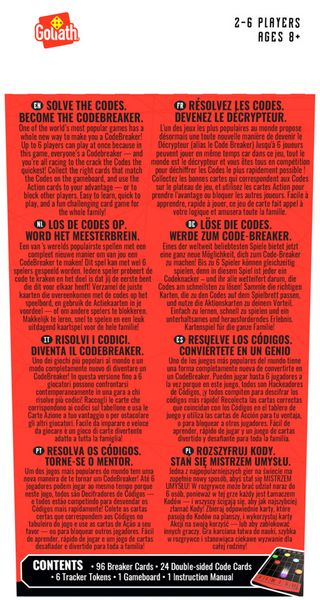 Produktbild: Mastermind Code Breakers Card Game