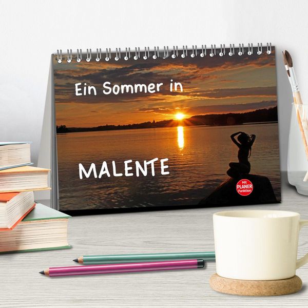 Produktbild: Ein Sommer in Malente (Tischkalender 2026 DIN A5 quer), CALVENDO Monatskalender
