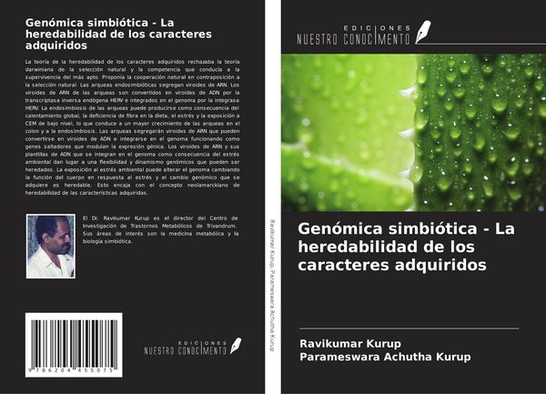 Produktbild: Gen&oacute;mica simbi&oacute;tica - La heredabilidad de los caracteres adquiridos