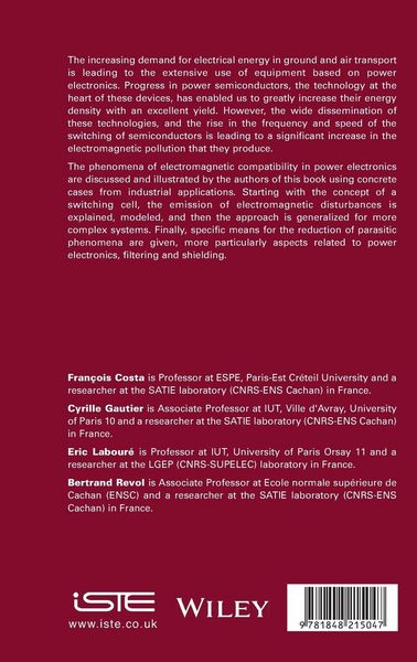 Produktbild: Electromagnetic Compatibility in Power Electronics