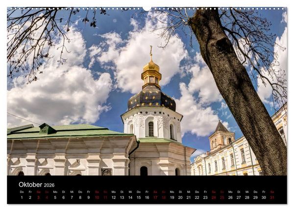 Produktbild: Unterwegs in Kiew (Wandkalender 2026 DIN A2 quer), CALVENDO Monatskalender