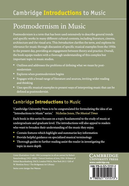 Produktbild: Postmodernism in Music