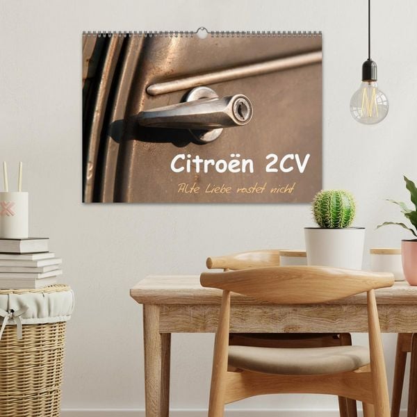 Produktbild: Citro&euml;n 2CV Alte Liebe rostet nicht (Wandkalender 2026 DIN A3 quer), CALVENDO Monatskalender