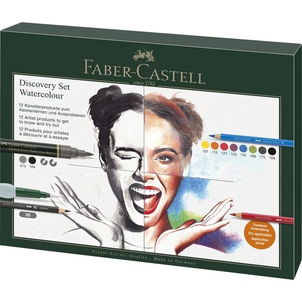 Produktbild: Faber-Castell Discovery Albrecht D&uuml;rer Aquarell, 12er Set