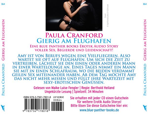 Gierig am Flughafen | Erotik Audio Story | Erotisches Hörbuch Audio-CD
