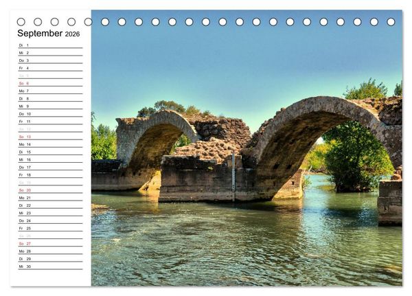 Produktbild: Languedoc-Roussillon - unter der Sonne des Midi (Tischkalender 2026 DIN A5 quer), CALVENDO Monatskalender