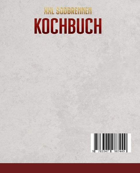 Produktbild: XXL Sodbrennen Kochbuch