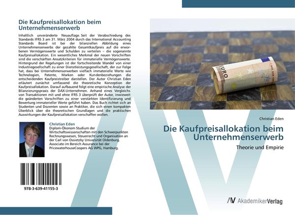 Produktbild: Die Kaufpreisallokation beim Unternehmenserwerb