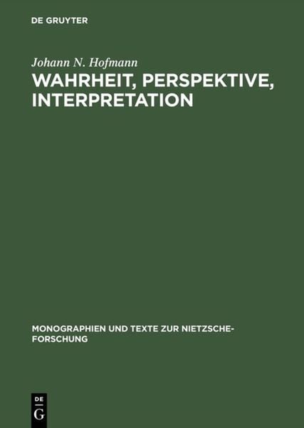 Produktbild: Wahrheit, Perspektive, Interpretation