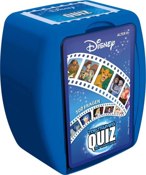 Winning Moves - Top Trumps - Quiz - Disney Classic