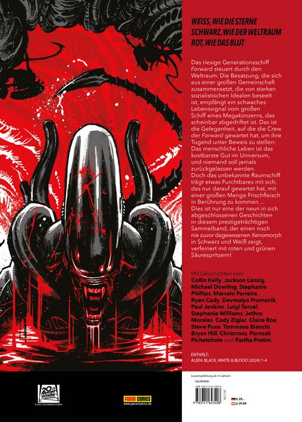 Produktbild: Alien: Schwarz, Wei&szlig; & Blut
