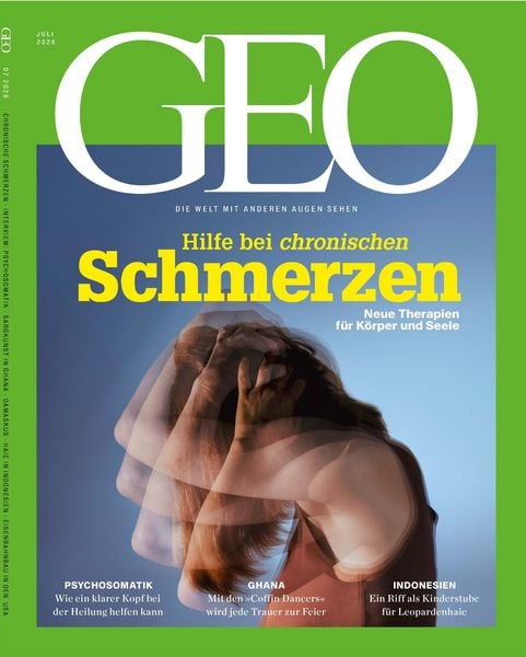 Produktbild: GEO 07/2026 - Hilfe bei chronische Schmerzen
