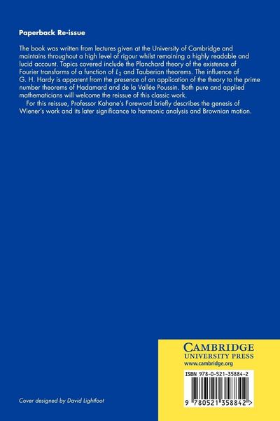 Produktbild: The Fourier Integral and Certain of Its Applications