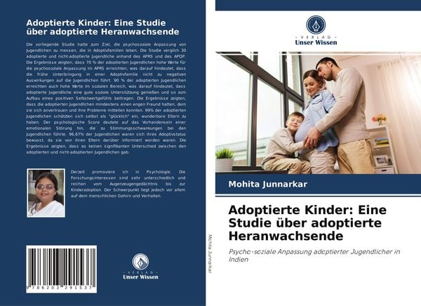 Produktbild: Adoptierte Kinder: Eine Studie &uuml;ber adoptierte Heranwachsende