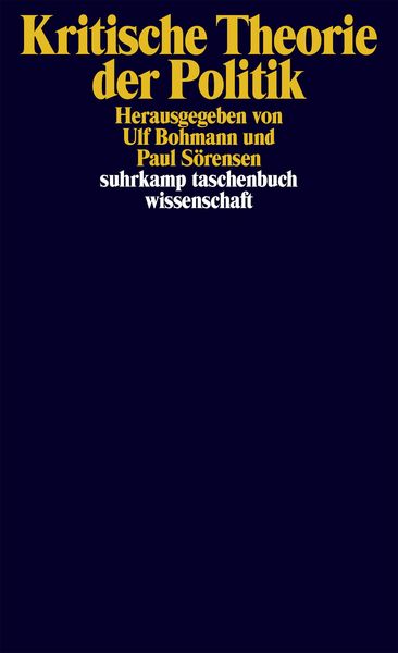 Produktbild: Kritische Theorie der Politik