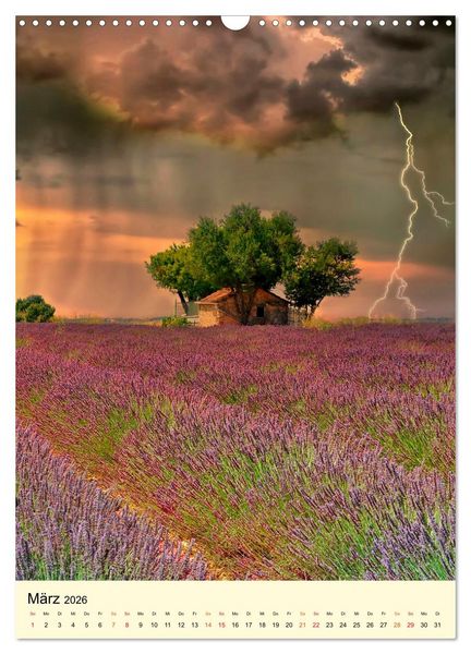 Produktbild: Provence Lavendel Paradies (Wandkalender 2026 DIN A3 hoch), CALVENDO Monatskalender