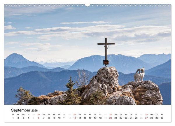 Produktbild: Der Isarwinkel (Wandkalender 2026 DIN A2 quer), CALVENDO Monatskalender