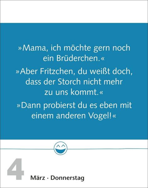Produktbild: Beste Witze Tagesabrei&szlig;kalender 2027