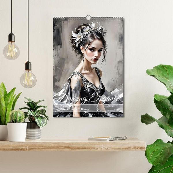 Produktbild: Dancing Elegance (Wall Calendar 2026 DIN A3 portrait), CALVENDO 12 Month Wall Calendar