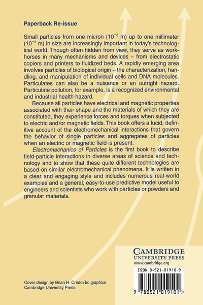 Produktbild: Electromechanics of Particles