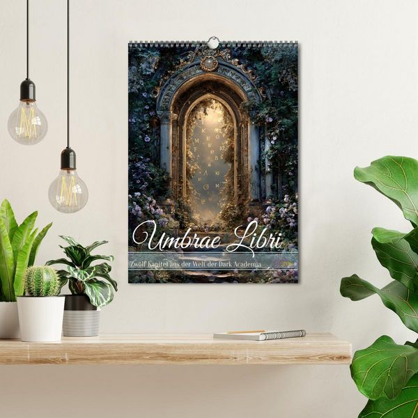 Produktbild: Umbrae Libri (Wandkalender 2026 DIN A3 hoch), CALVENDO Monatskalender