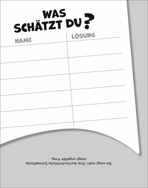 Produktbild: Was sch&auml;tzt du denn? Tagesabrei&szlig;kalender 2027 - Knifflige Sch&auml;tzfragen f&uuml;r die ganze Familie!